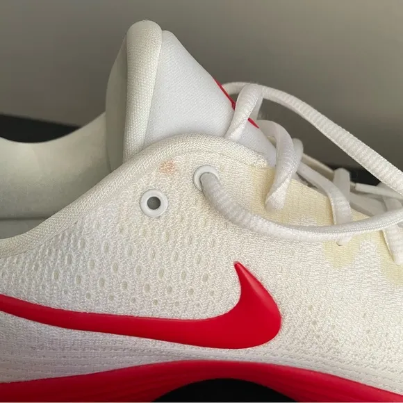 Nike Hyperdunk 2017 Low TB Mens Sz 18 ‘White/Red’ Basketball Sneakers