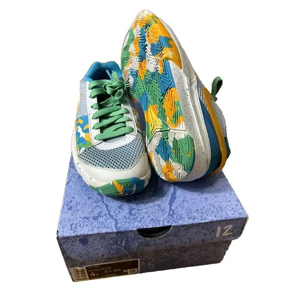 Nike Ja 1 (gs) size 4 youth  basketball shoes dx2294-100 white sundial