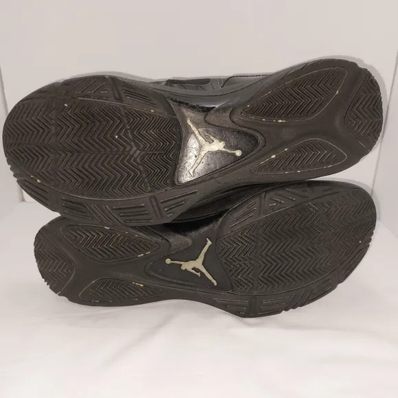 Nike Jordan Aero Flight Black Basketball Sneakers Mens 12 Jumpman
