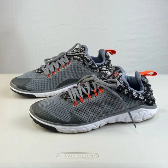 Nike Jordan Flight Flex Trainer Grey/Orange Sneakers Men’s Shoe Size 9 EUR 42.5