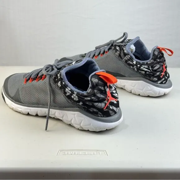 Nike Jordan Flight Flex Trainer Grey/Orange Sneakers Men’s Shoe Size 9 EUR 42.5