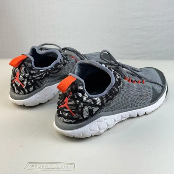 Nike Jordan Flight Flex Trainer Grey/Orange Sneakers Men’s Shoe Size 9 EUR 42.5