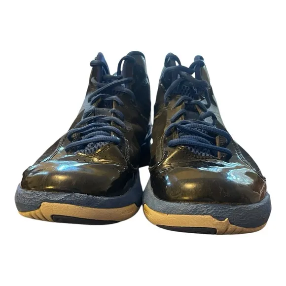 Nike Jordan Flywire (2012) Black and blue Basketball Sneakers Size: 10