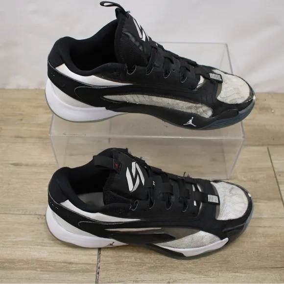 Nike Jordan Luka 2 TB Basketball Sneakers Black/White FN7400-100 Mens Size 10