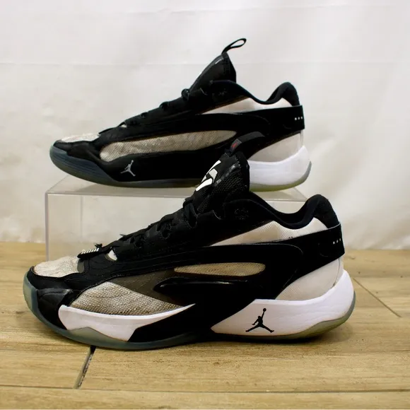 Nike Jordan Luka 2 TB Basketball Sneakers Black/White FN7400-100 Mens Size 10