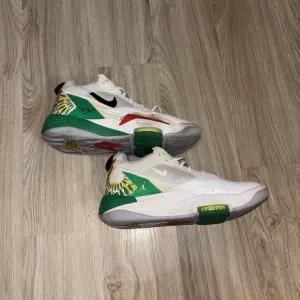 Nike Jordan Zoom 92 White Lucky Green Dark Sulfur 2020 Sneakers‎ Men Size 13
