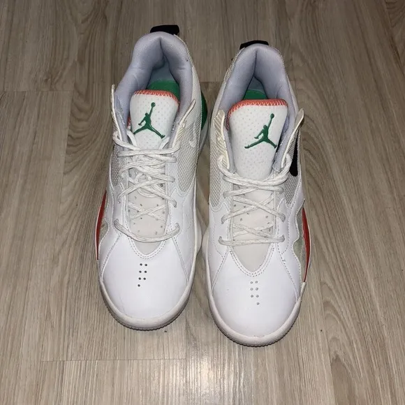 Nike Jordan Zoom 92 White Lucky Green Dark Sulfur 2020 Sneakers‎ Men Size 13