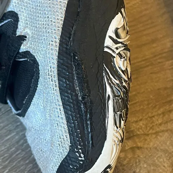 Nike KD 15 Refuge Black &amp; White Mens Low Basketball Sneakers 7, Womens 8.5, UK 6
