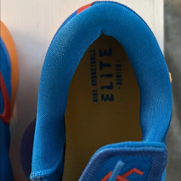 Nike KD Elite 6 Blue/Orange Sneakers Size 10