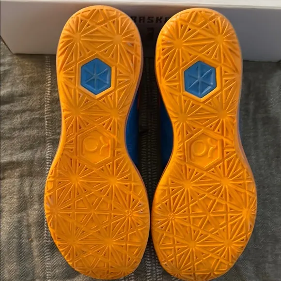 Nike KD Elite 6 Blue/Orange Sneakers Size 10