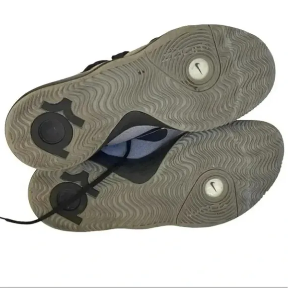 Nike KD Trey 5‎ gray/black hi-top basketball sneakers size 9.5