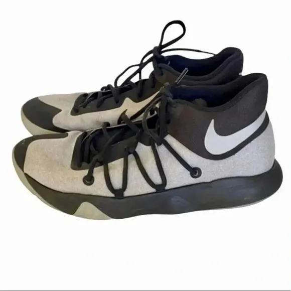 Nike KD Trey 5‎ gray/black hi-top basketball sneakers size 9.5