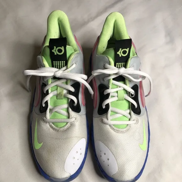 Nike Kd Trey 5 Vll GS lime green basketball 🏀 sneakers