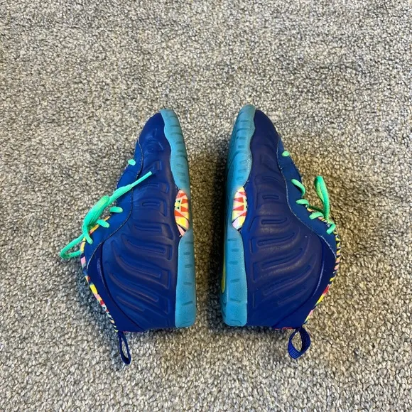Nike Kid's Little Posite One ASW (GS) Kaleidoscope DZ5190-400 sneakers 10c