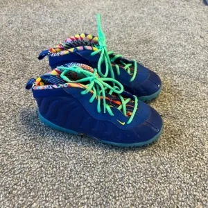 Nike Kid's Little Posite One ASW (GS) Kaleidoscope DZ5190-400 sneakers 10c