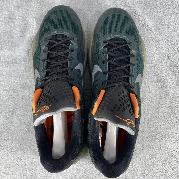 Nike Kobe Bryant Basketball Kobe X 10 Flight Mens 11 Green Sneakers 705317-308