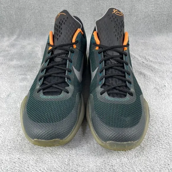 Nike Kobe Bryant Basketball Kobe X 10 Flight Mens 11 Green Sneakers 705317-308