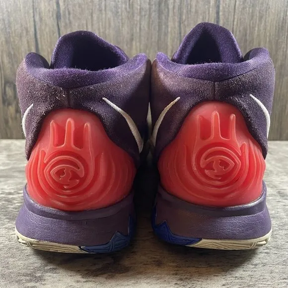 Nike Kyrie 6 Grand Purple Enlightenment Basketball Sneakers Size 6.5Y bq5599-500