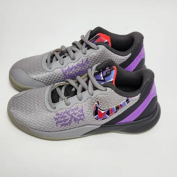 Nike Kyrie Flytrap II GS Gray Violet Basketball Sneakers Size Toddler 12
