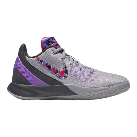 Nike Kyrie Flytrap II GS Gray Violet Basketball Sneakers Size Toddler 12
