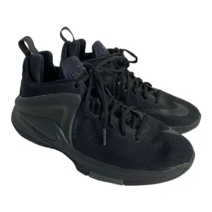 NIKE Lebrom Zoom Witness Size 6Y Black Basketball Sneakers 860272-001