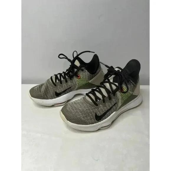 Nike LeBron Witness 4 String/Volt/Bright Crimson/Black Men's Size 7