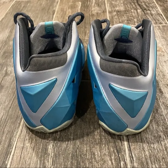 Nike Lebron XI GS Armory Slate Gamma Blue Light Armory 621712-400