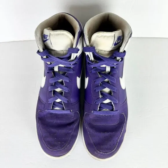 Nike Men's Dunk High Top Basketball Sneakers Pure Purple Size 13 336608-511