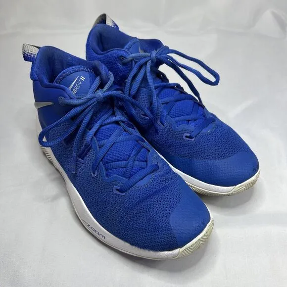 Nike Mens Zoom Rev TB 902589-404 Blue Basketball Shoes Sneakers Size 6.5