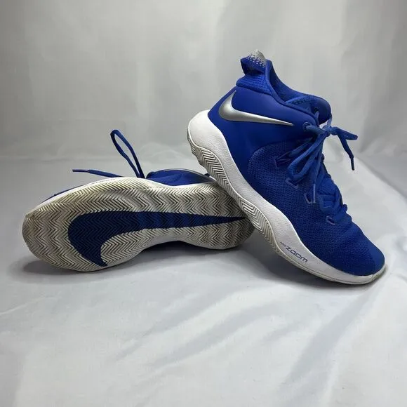 Nike Mens Zoom Rev TB 902589-404 Blue Basketball Shoes Sneakers Size 6.5