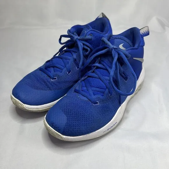 Nike Mens Zoom Rev TB 902589-404 Blue Basketball Shoes Sneakers Size 6.5