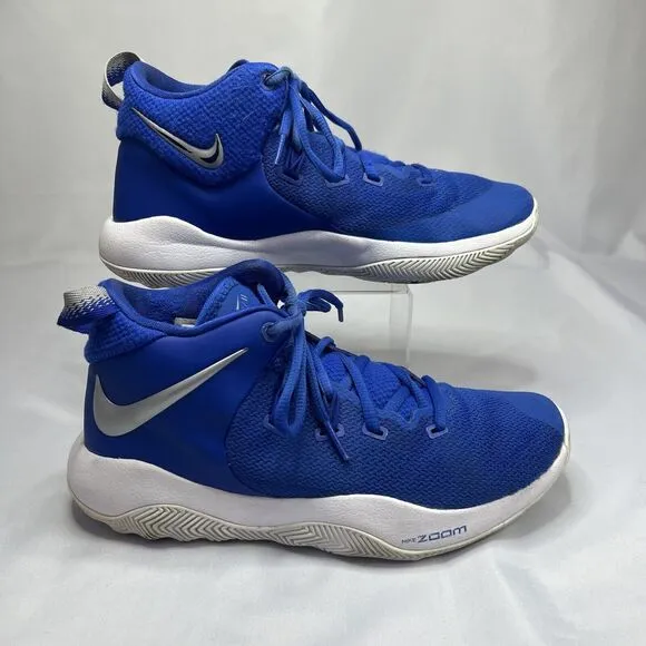 Nike Mens Zoom Rev TB 902589-404 Blue Basketball Shoes Sneakers Size 6.5