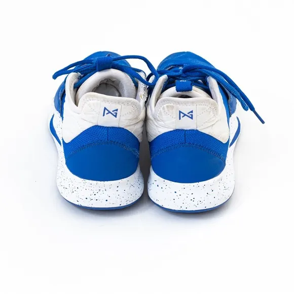 Nike Paul George PG3 TB blue white sneakers men game royal 8.5 basketball shoe