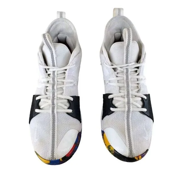 Nike PG 2 NCAA Tournament March Madness Basketball Sneakers Mens 11 #AJ5163-100
