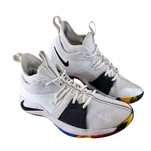 Nike PG 2 NCAA Tournament March Madness Basketball Sneakers Mens 11 #AJ5163-100
