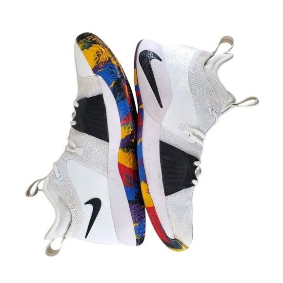 Nike PG 2 NCAA Tournament March Madness Basketball Sneakers Mens 11 #AJ5163-100