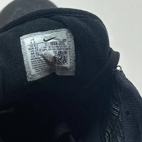 Nike SB Ishod Wair Premium Mens Triple Black Skate Shoes Sneakers DZ5648-001