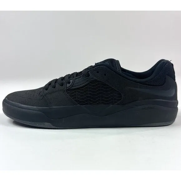 Nike SB Ishod Wair Premium Mens Triple Black Skate Shoes Sneakers DZ5648-001
