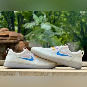 Nike SB Nyjah Free 2 Summit White Coast Icy Sole - Size 7 Men’s (BV2078-106)