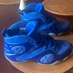 Nike Zoom royal blue basketball sneakers