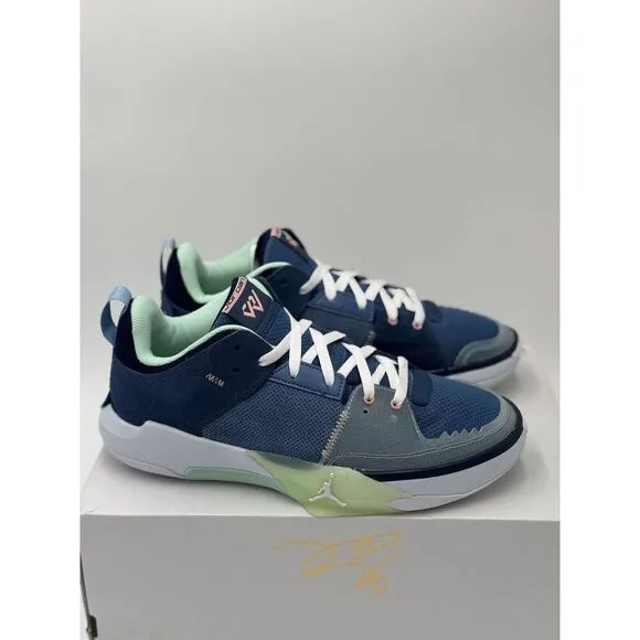 Nike Air Jordan One Take 5 Stone Blue Basketball Sneakers FD2335-400 Men Sz 11