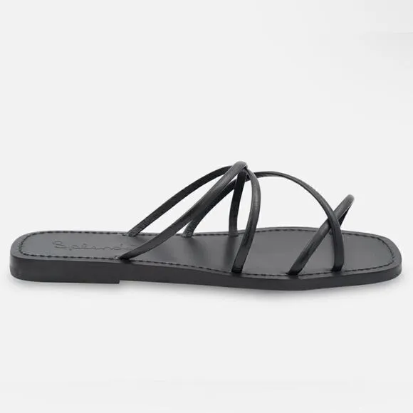 NIN Splendid Frankie Leather Criss Cross Sandals