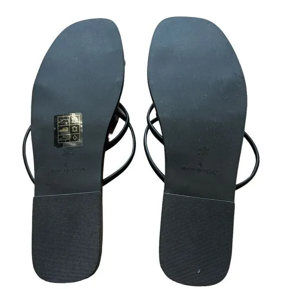 NIN Splendid Frankie Leather Criss Cross Sandals