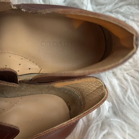 Nisolo Mia Everyday Ankle Leather Bootie, Color Terracotta, Size 9.