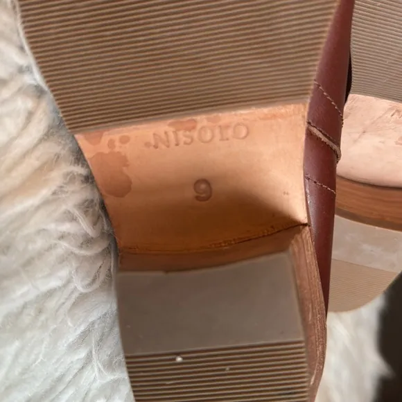 Nisolo Mia Everyday Ankle Leather Bootie, Color Terracotta, Size 9.