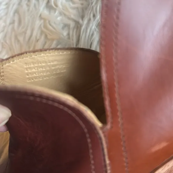 Nisolo Mia Everyday Ankle Leather Bootie, Color Terracotta, Size 9.