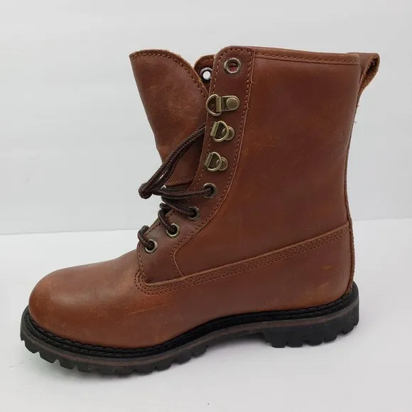 Northlake Gore-Tex Mens Size 7.5 Brown Leather Lace Up Outdoors Chunky Boots