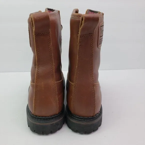 Northlake Gore-Tex Mens Size 7.5 Brown Leather Lace Up Outdoors Chunky Boots