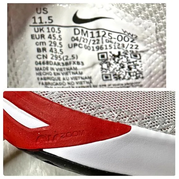 NWOB Nike Kyrie Flytrap 6 White Basketball Sneakers Men 11.5