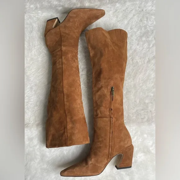 NWOB Sam Edelman Sulema Suede Knee High Boots in Size 8